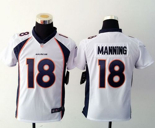 Peyton Manning Denver Broncos white Elite jersey