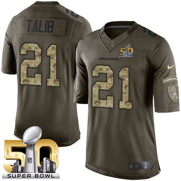 Aqib Talib Denver Broncos green Salute To Service jersey