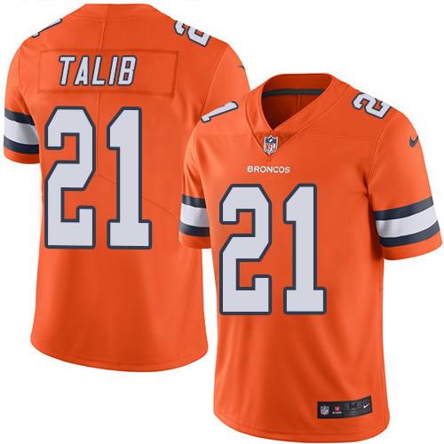 Aqib Talib Denver Broncos orange jersey