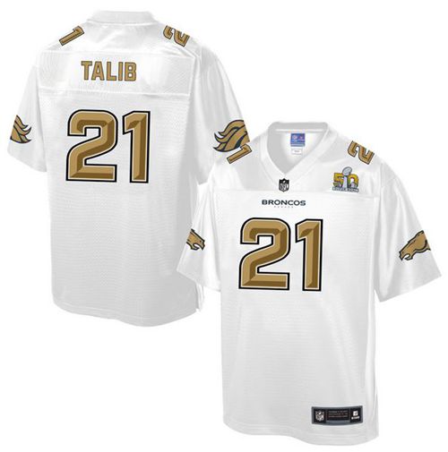 Aqib Talib Denver Broncos white Pro Line jersey