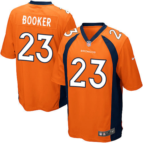 Devontae Booker Denver Broncos orange Elite jersey