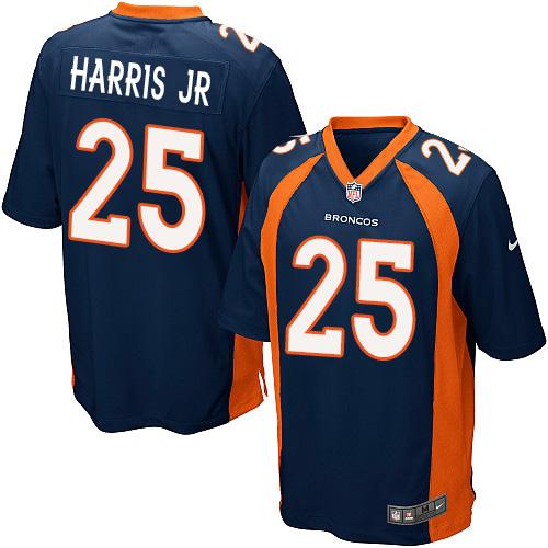 Chris Harris Jr Denver Broncos blue Elite jersey