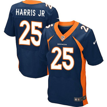 Chris Harris Jr Denver Broncos navy Elite jersey