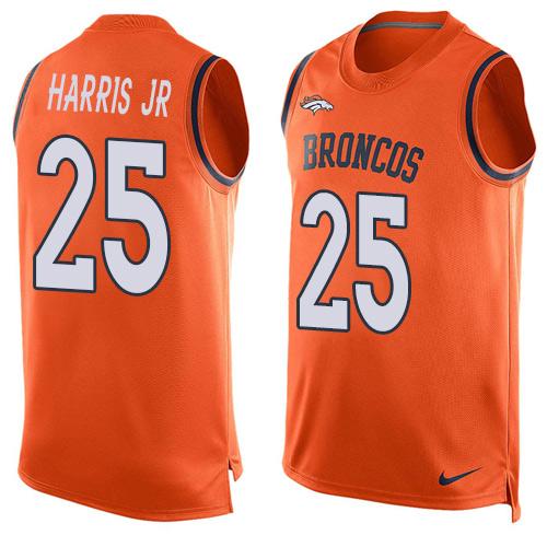 Chris Harris Jr Denver Broncos orange jersey