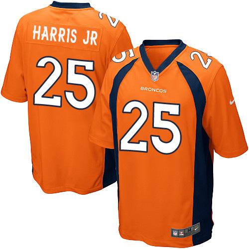 Chris Harris Jr Denver Broncos orange Elite jersey