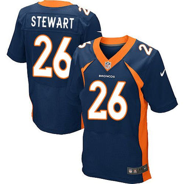 Darian Stewart Denver Broncos navy Elite jersey