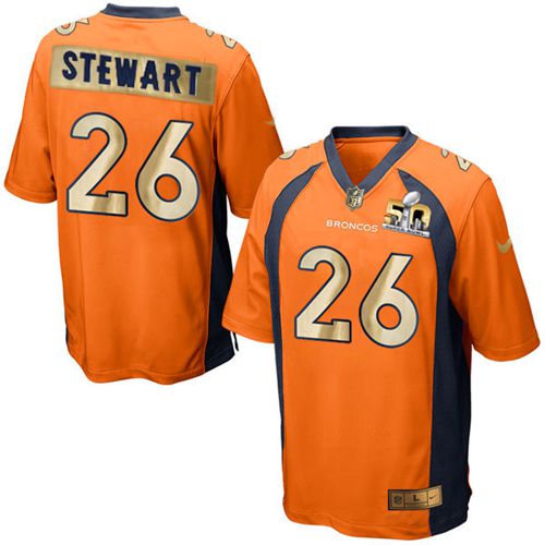Darian Stewart Denver Broncos orange Game jersey