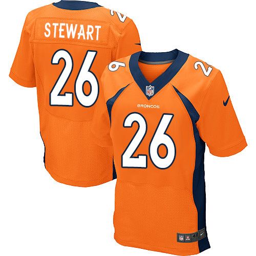 Darian Stewart Denver Broncos orange Elite jersey