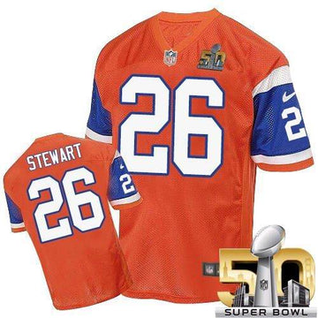 Darian Stewart Denver Broncos orange Elite jersey