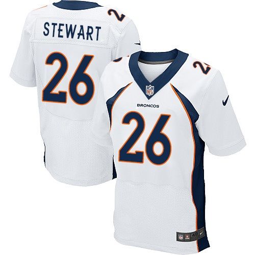 Darian Stewart Denver Broncos white Elite jersey