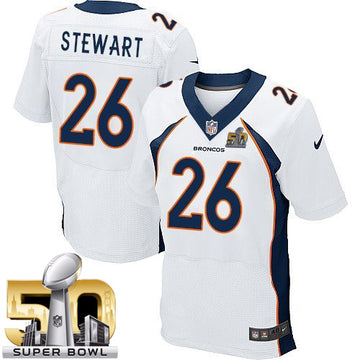 Darian Stewart Denver Broncos white Elite jersey