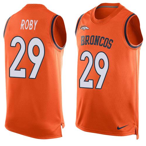 Bradley Roby Denver Broncos orange jersey