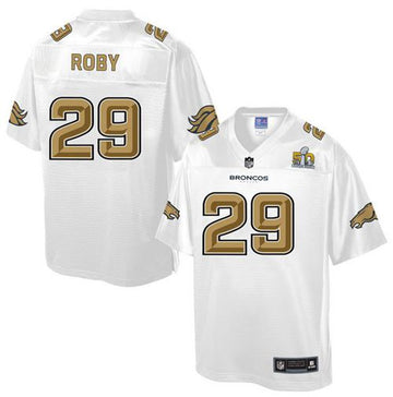 Bradley Roby Denver Broncos white Pro Line jersey