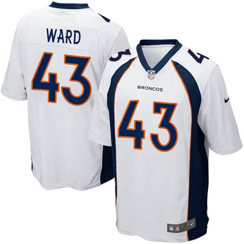 TJ Ward Denver Broncos white Elite jersey