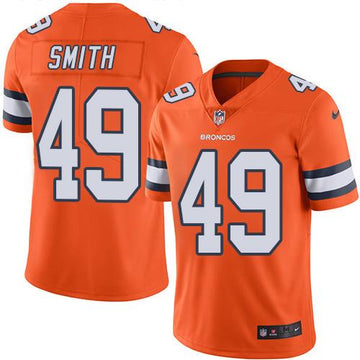 Dennis Smith Denver Broncos orange jersey