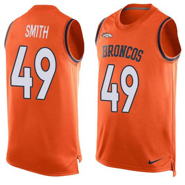 Dennis Smith Denver Broncos orange jersey