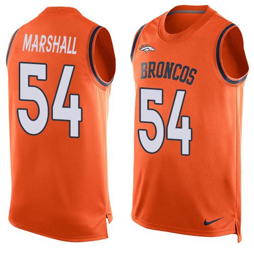 Brandon Marshall Denver Broncos orange jersey