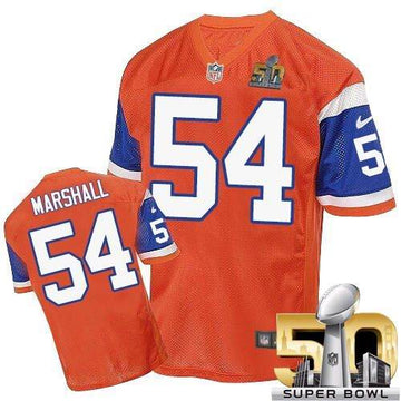 Brandon Marshall Denver Broncos orange Elite jersey