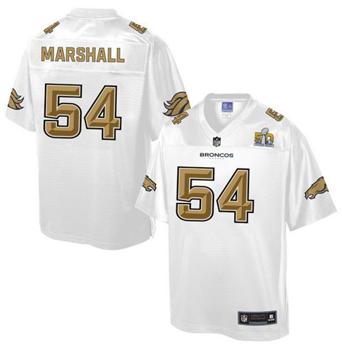 Brandon Marshall Denver Broncos white Pro Line jersey
