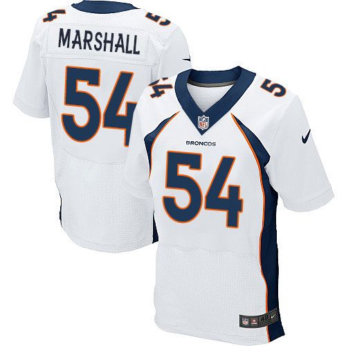 Brandon Marshall Denver Broncos white Elite jersey