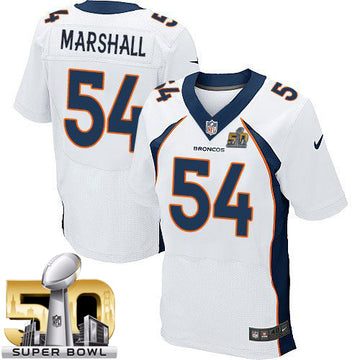 Brandon Marshall Denver Broncos white Elite jersey