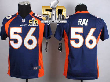Shane Ray Denver Broncos blue Elite jersey