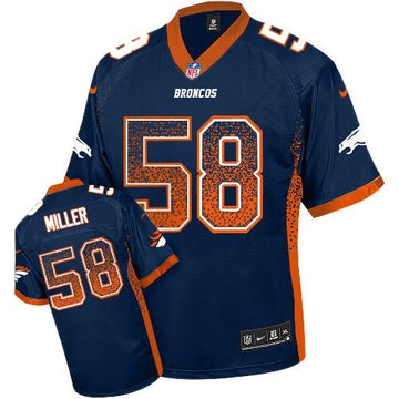 Von Miller Denver Broncos blue Elite jersey