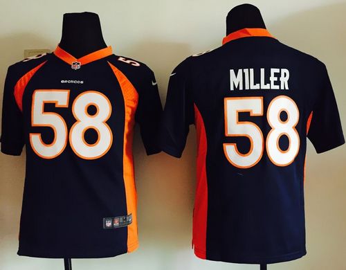 Von Miller Denver Broncos blue Elite jersey