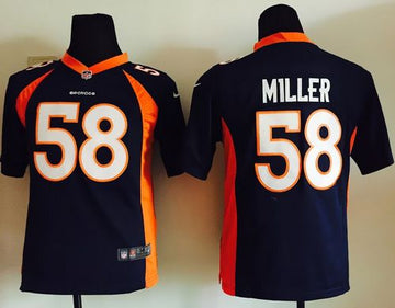 Von Miller Denver Broncos blue Elite jersey