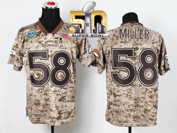 Von Miller Denver Broncos camo Elite jersey