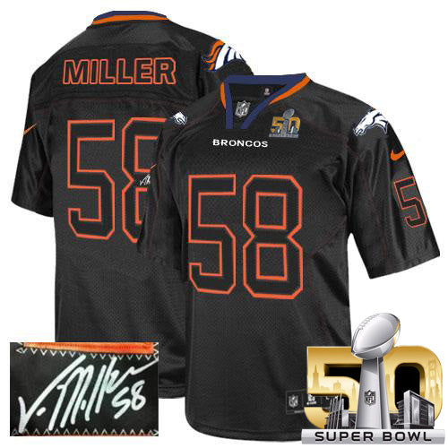 Von Miller Denver Broncos black Elite jersey