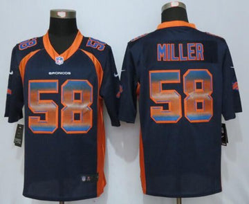 Von Miller Denver Broncos navy Alternate jersey