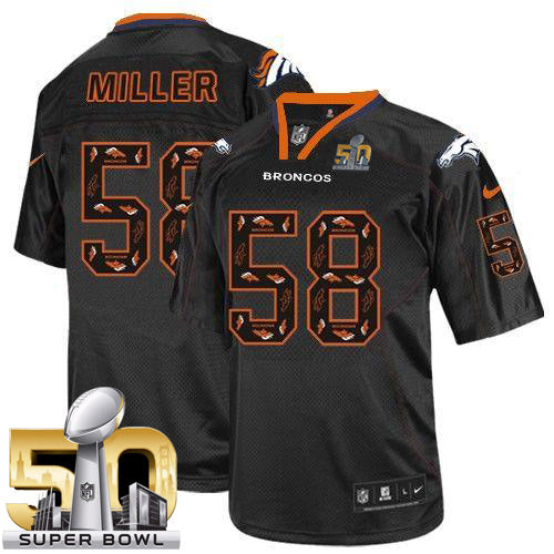 Von Miller New Denver Broncos black Elite jersey