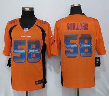 Von Miller Denver Broncos orange jersey