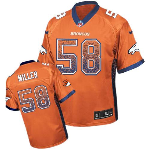 Von Miller Denver Broncos orange Elite jersey