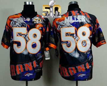 Von Miller Team Denver Broncos Elite jersey