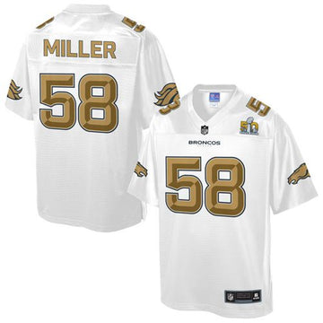 Von Miller Denver Broncos white Pro Line jersey
