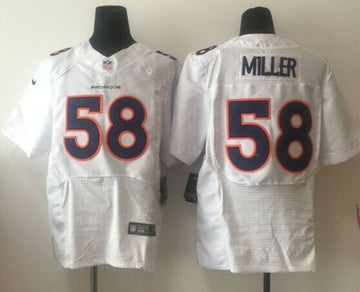 Von Miller Denver Broncos white Elite jersey