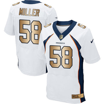 Von Miller Denver Broncos white Elite jersey