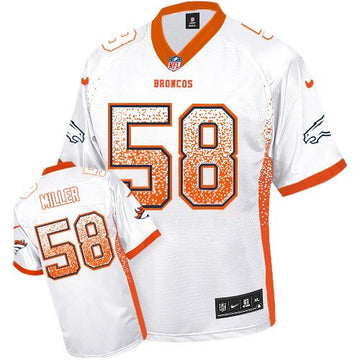 Von Miller Denver Broncos white Elite jersey
