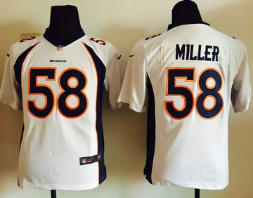 Von Miller Denver Broncos white Elite jersey