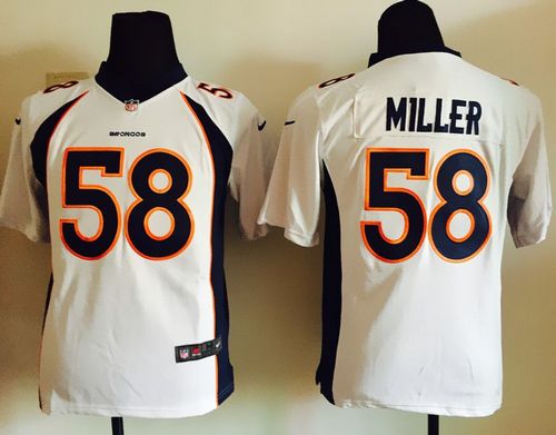 Von Miller Denver Broncos white Elite jersey