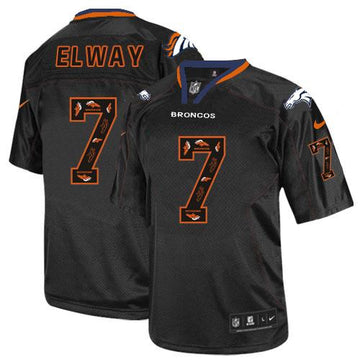 John Elway New Denver Broncos black Elite jersey