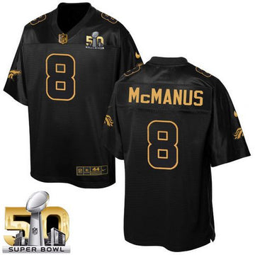 Brandon McManus Denver Broncos black Gold Collection jersey