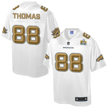 Demaryius Thomas Denver Broncos white Pro Line jersey