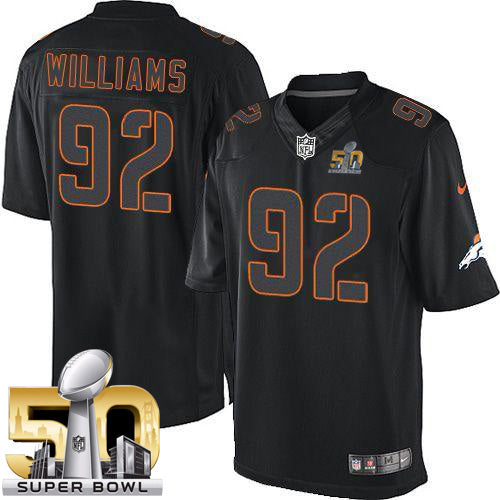 Sylvester Williams Denver Broncos black jersey