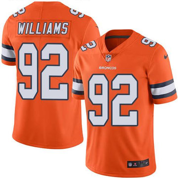 Sylvester Williams Denver Broncos orange jersey