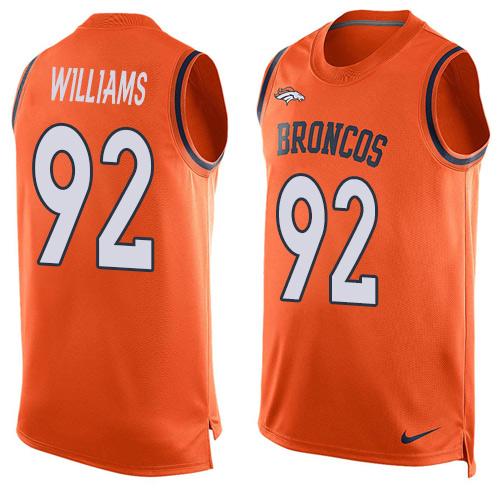 Sylvester Williams Denver Broncos orange jersey