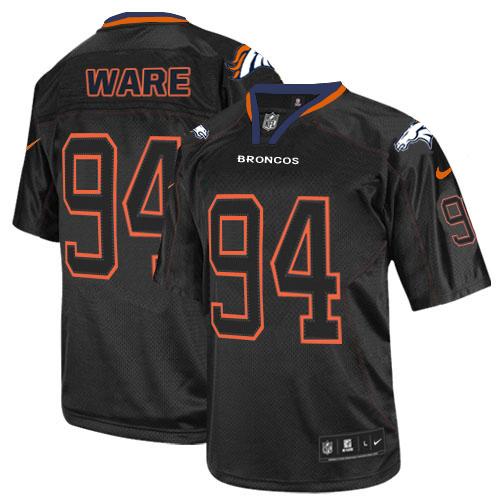 DeMarcus Ware Denver Broncos black Elite jersey