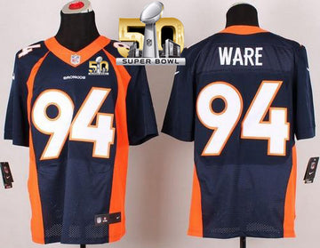 DeMarcus Ware Denver Broncos navy Elite jersey